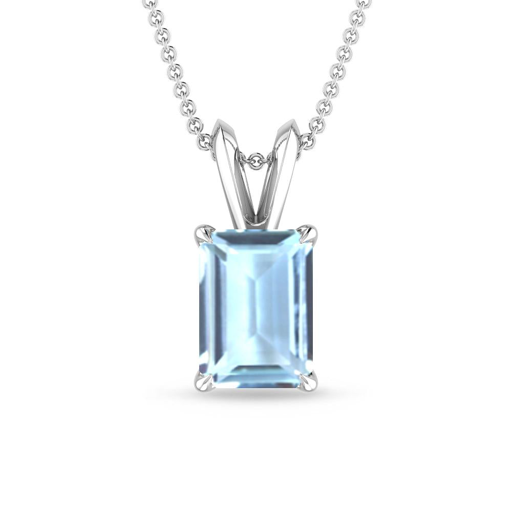 White Gold - Aquamarine