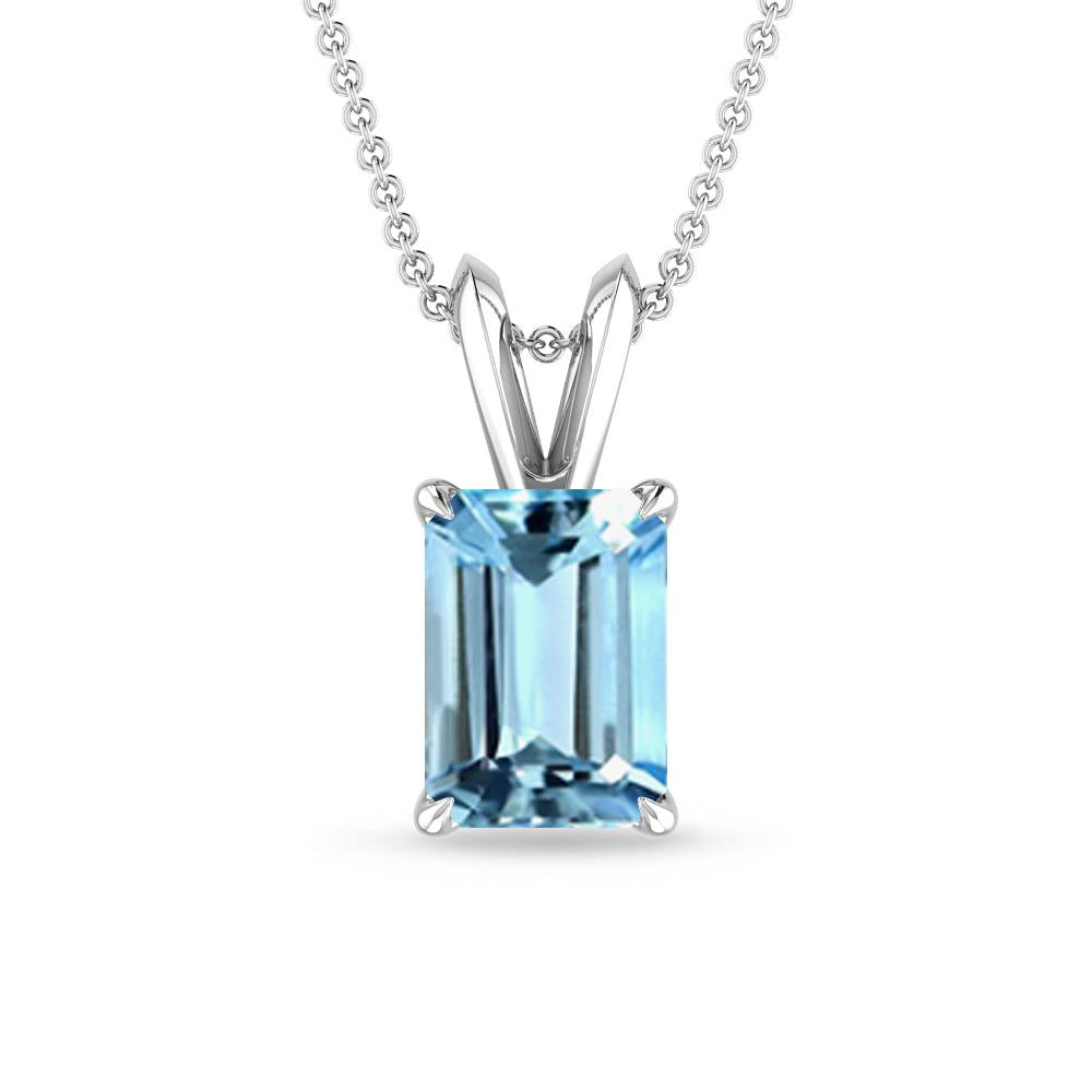 White Gold - Aquamarine