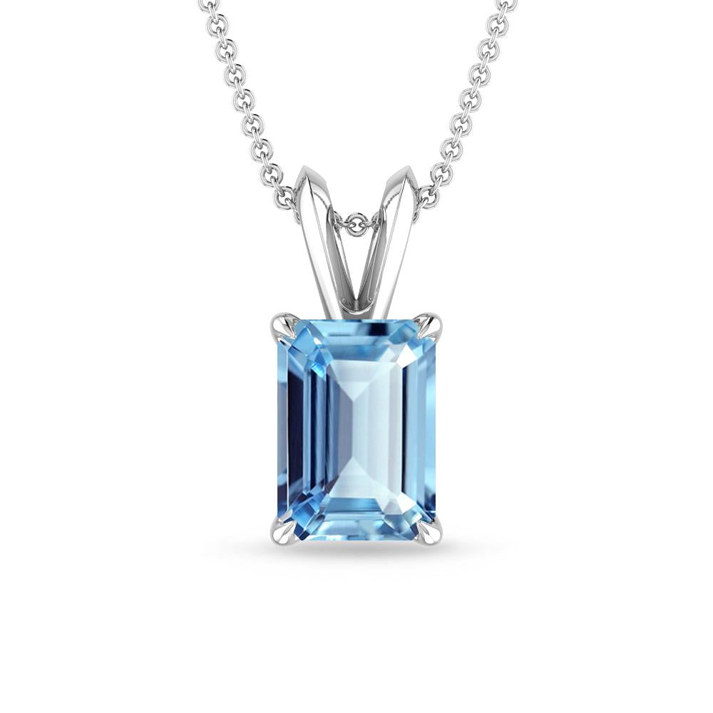 White Gold - Aquamarine