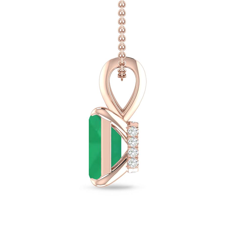 Rose Gold - Emerald