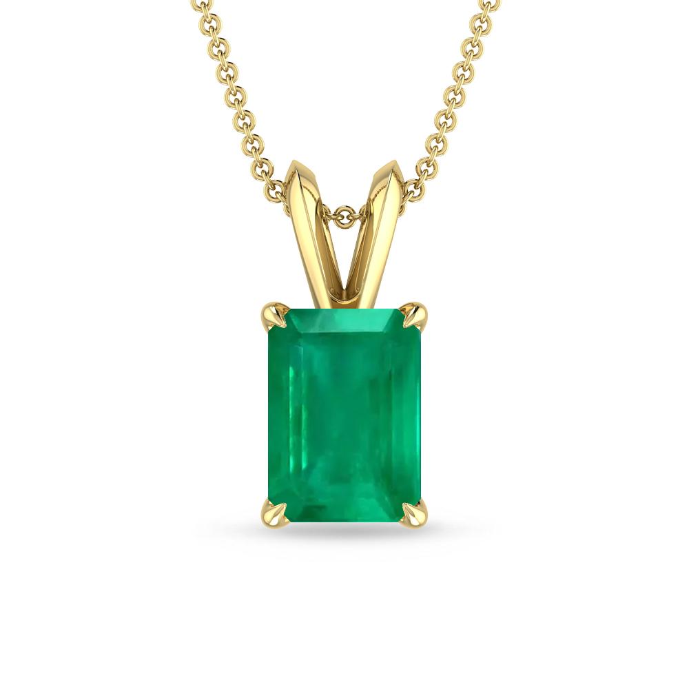 Yellow Gold - Emerald