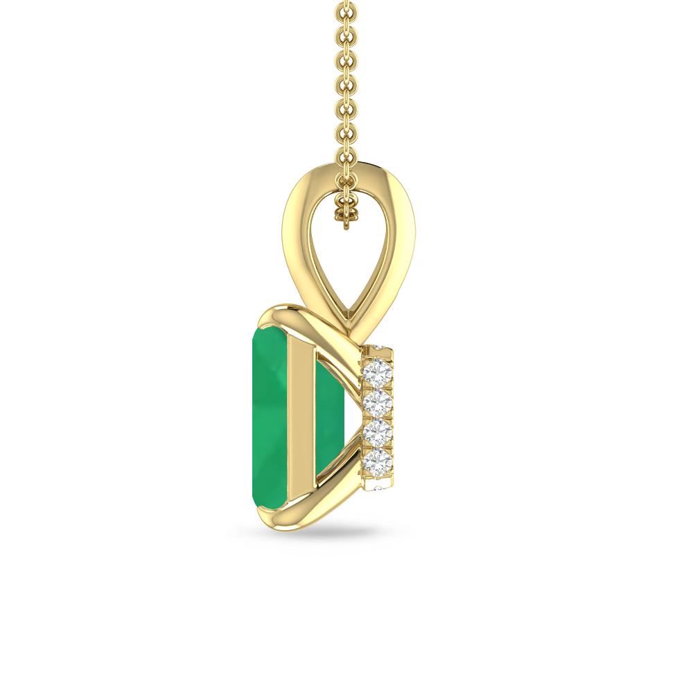 Yellow Gold - Emerald