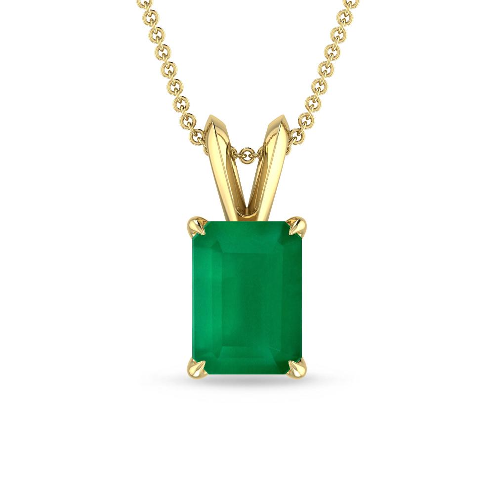 Yellow Gold - Emerald