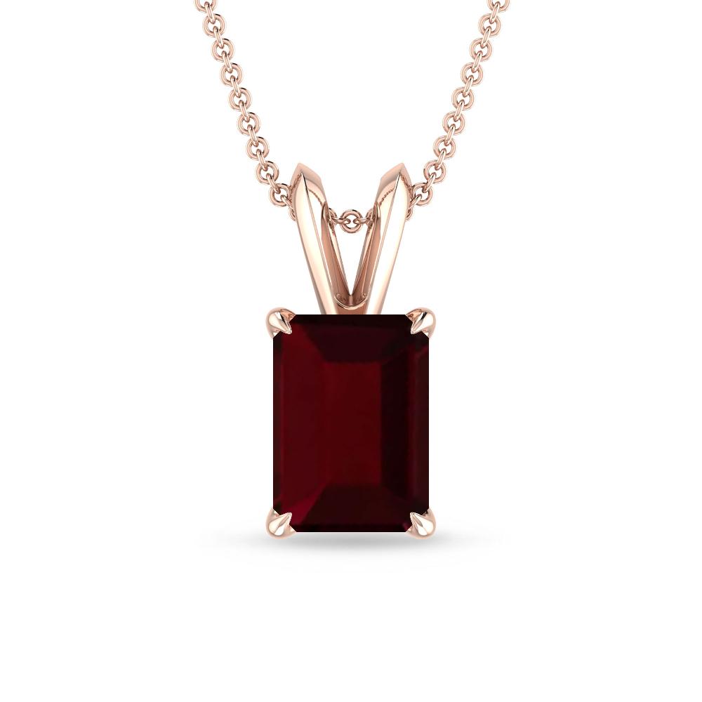 Rose Gold - Garnet