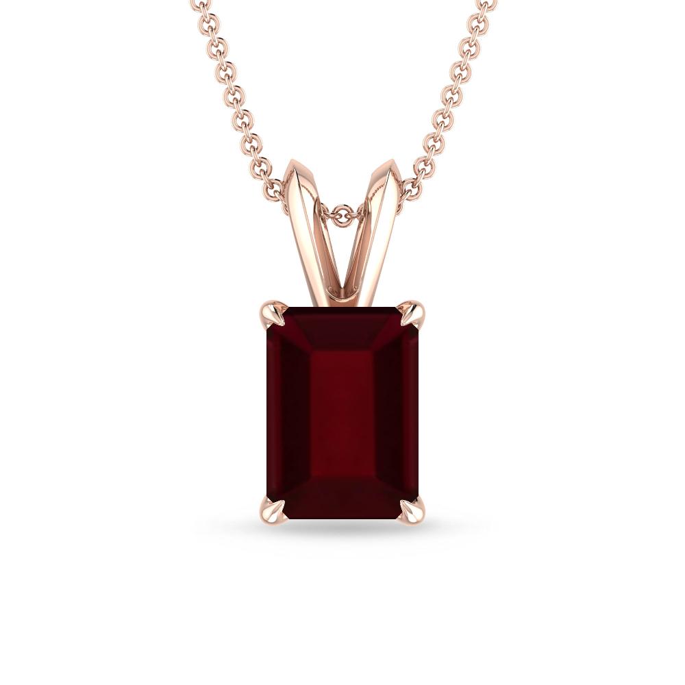 Rose Gold - Garnet