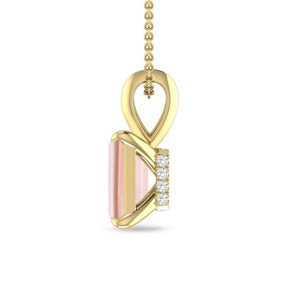 Yellow Gold - Morganite