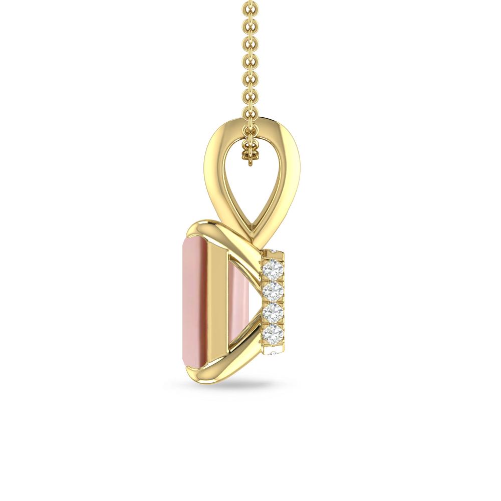 Yellow Gold - Morganite