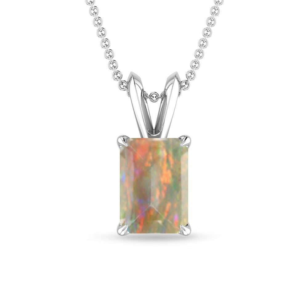 White Gold - Opal