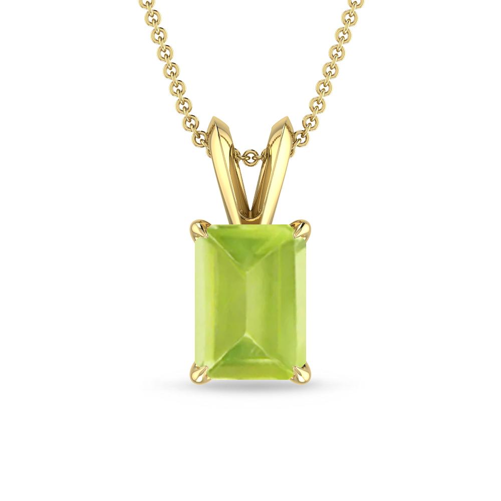 Yellow Gold - Peridot