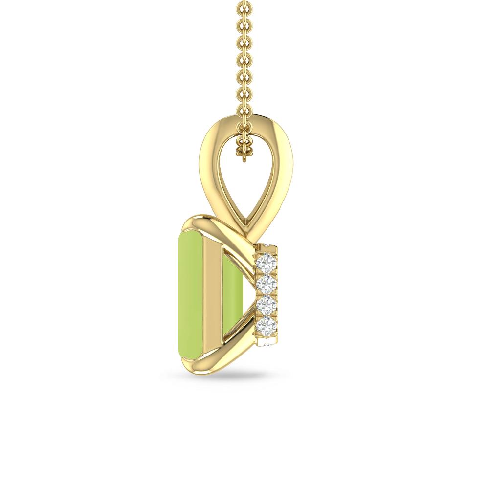 Yellow Gold - Peridot