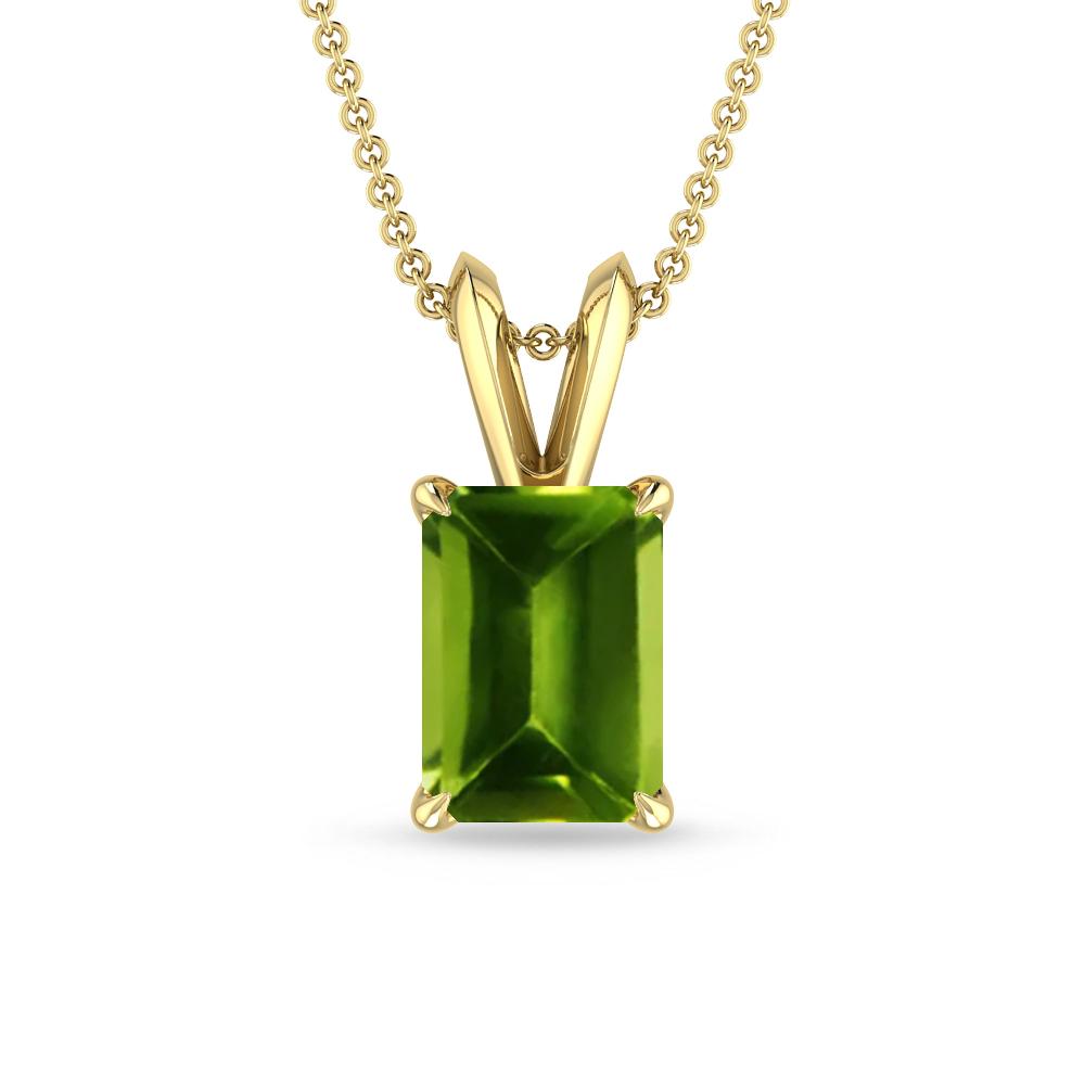 Yellow Gold - Peridot