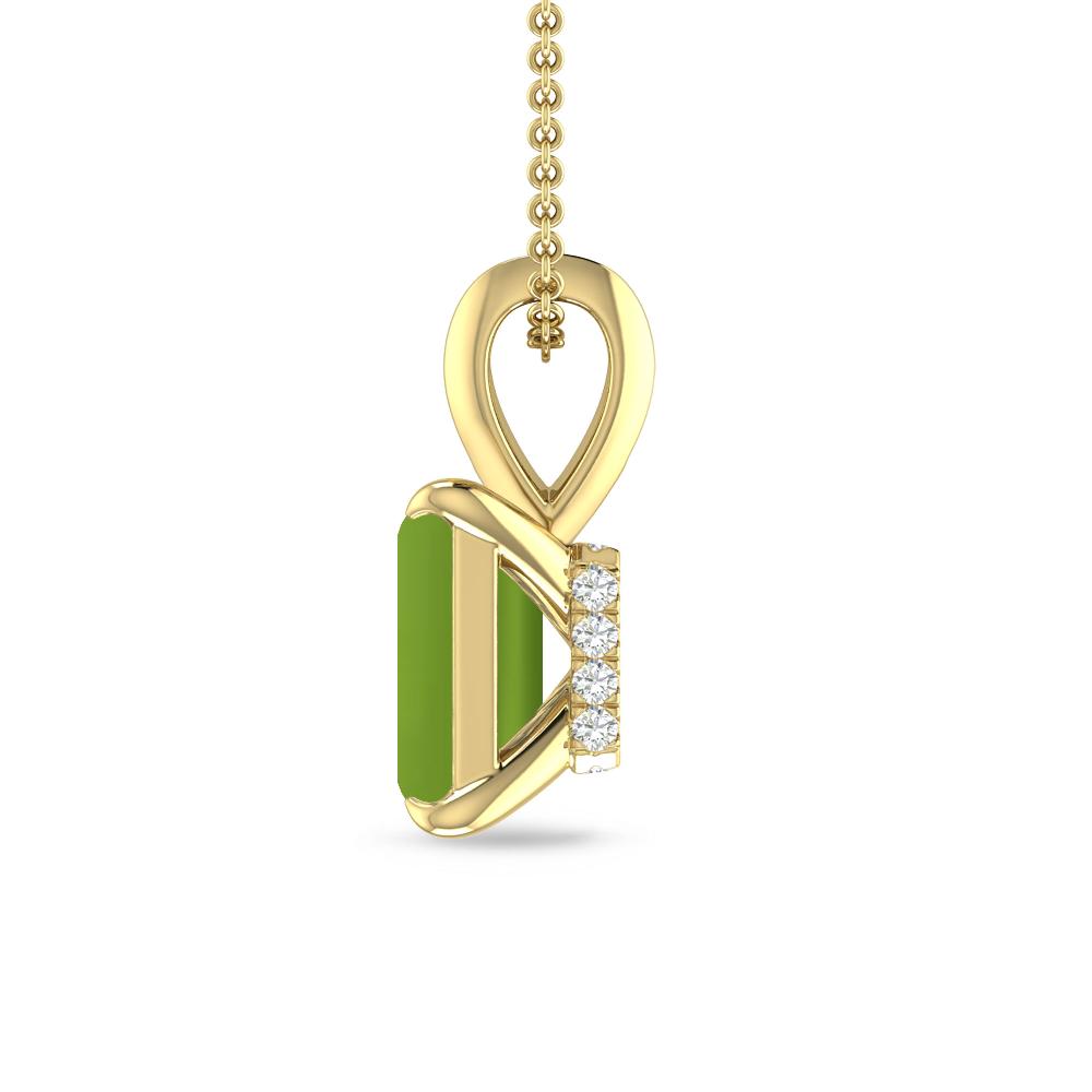 Yellow Gold - Peridot