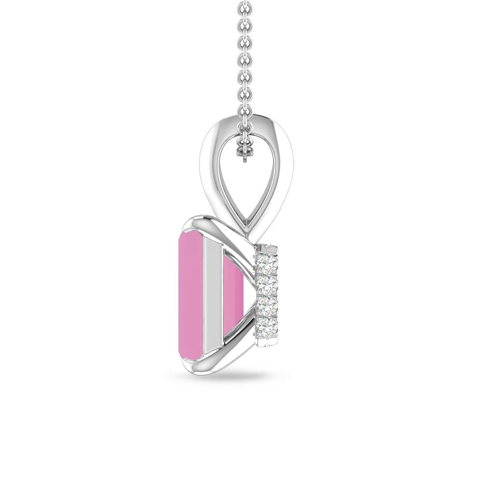 White Gold - Pink Tourmaline