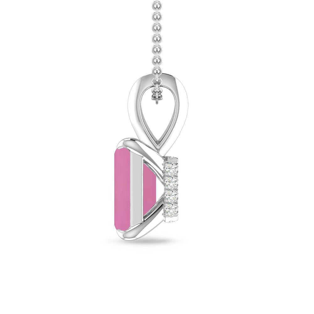 White Gold - Pink Tourmaline