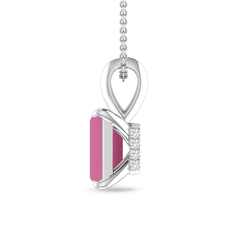 White Gold - Pink Tourmaline