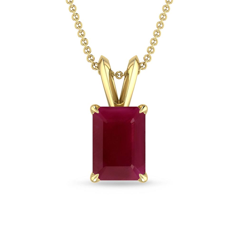 Yellow Gold - Ruby