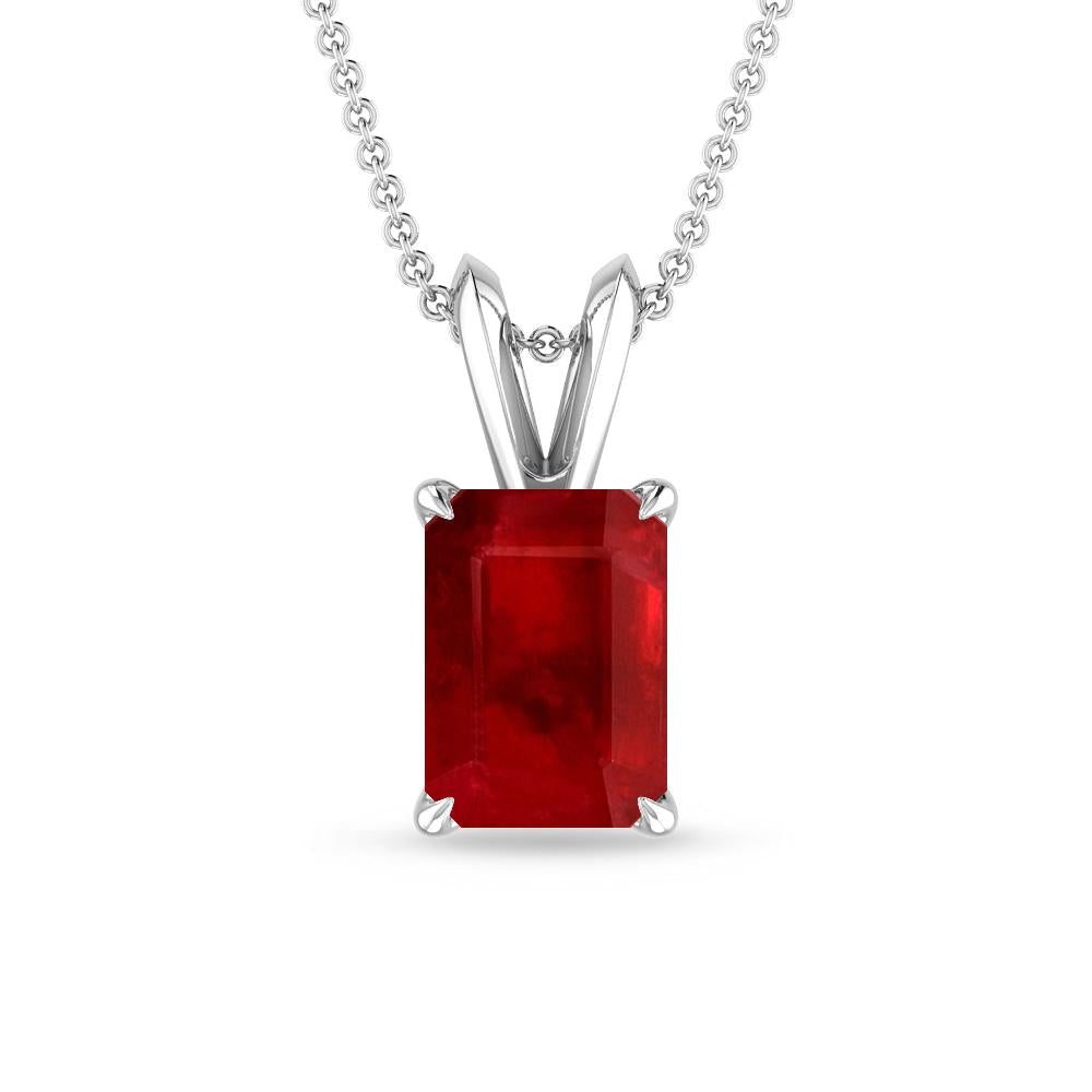 White Gold - Ruby