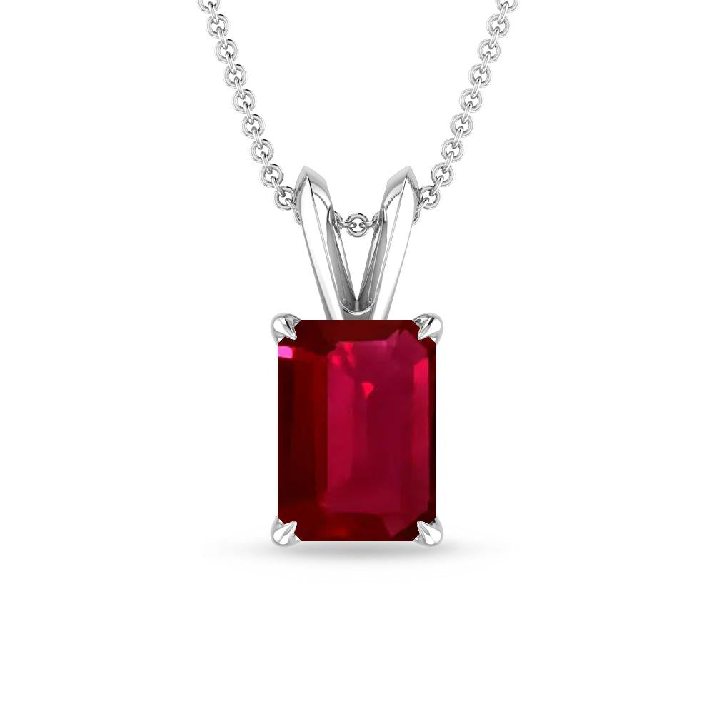 White Gold - Ruby