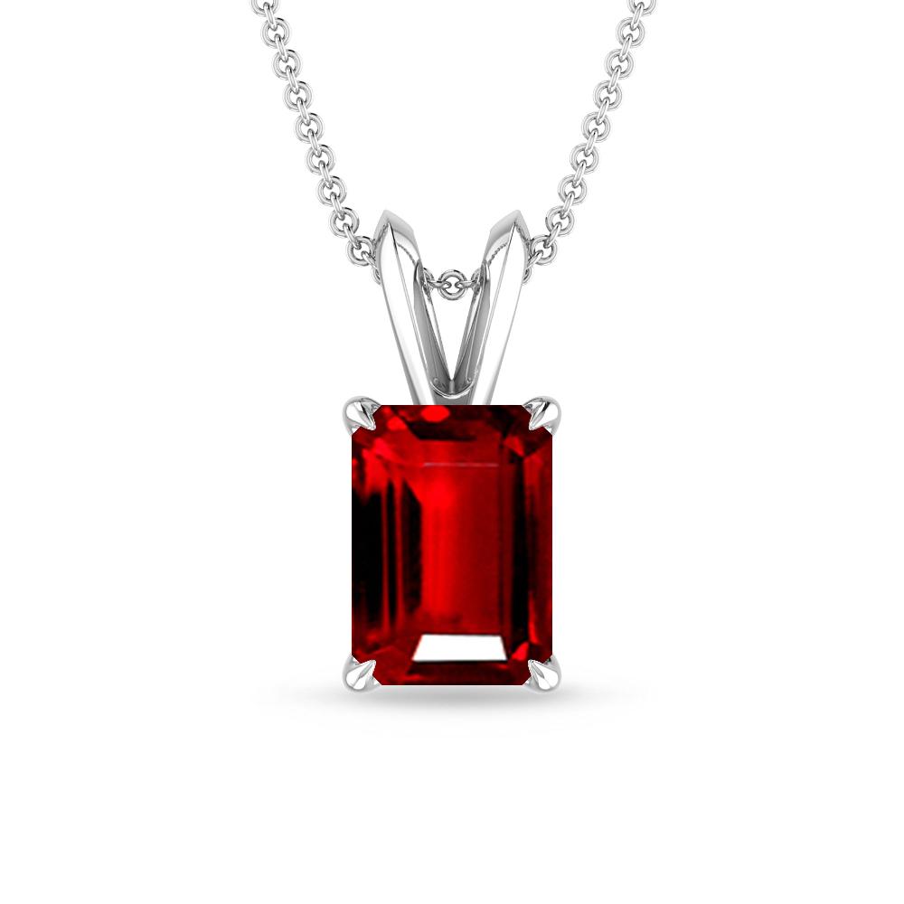 White Gold - Ruby