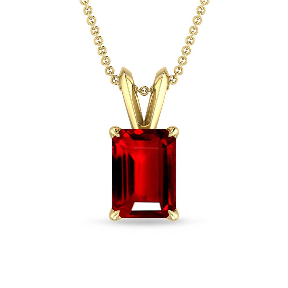 Yellow Gold - Ruby