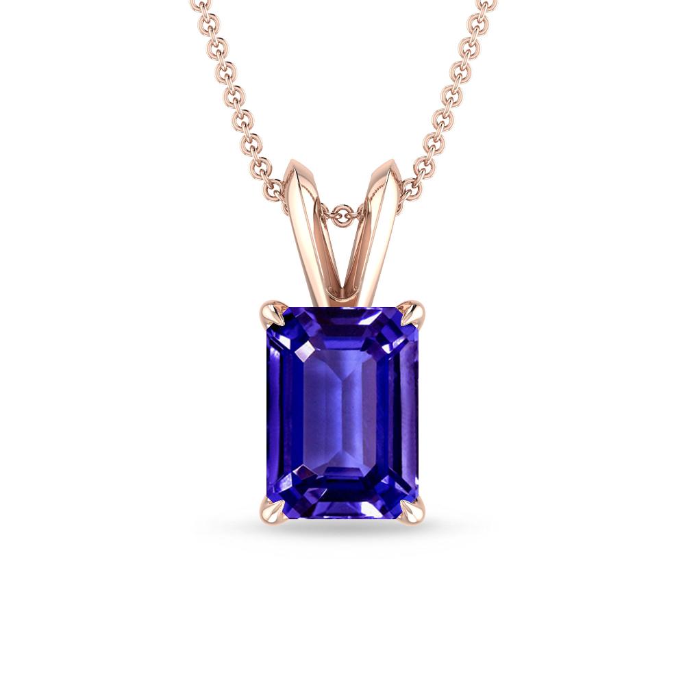 Rose Gold - Tanzanite