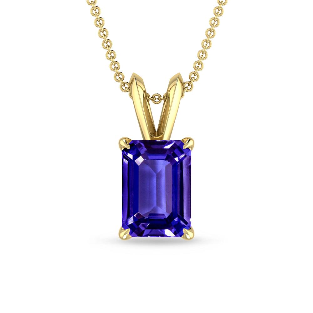 Yellow Gold - Tanzanite