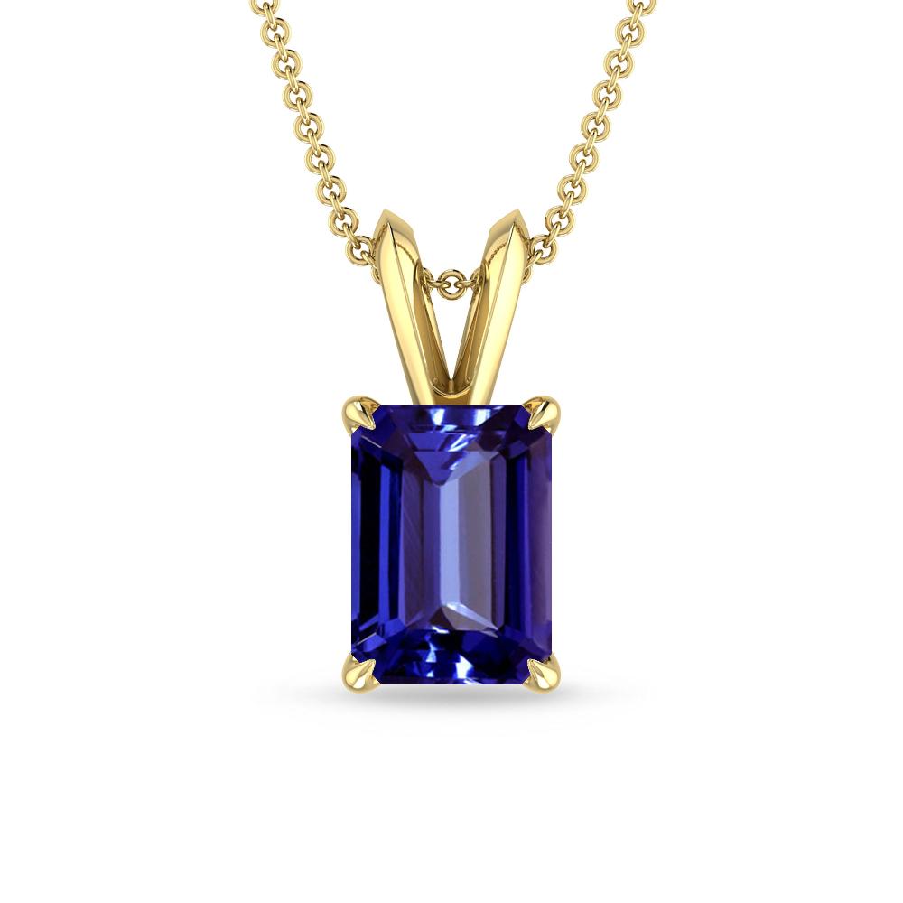 Yellow Gold - Tanzanite