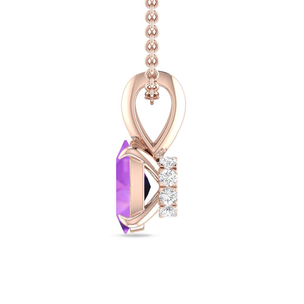 Rose Gold - Amethyst