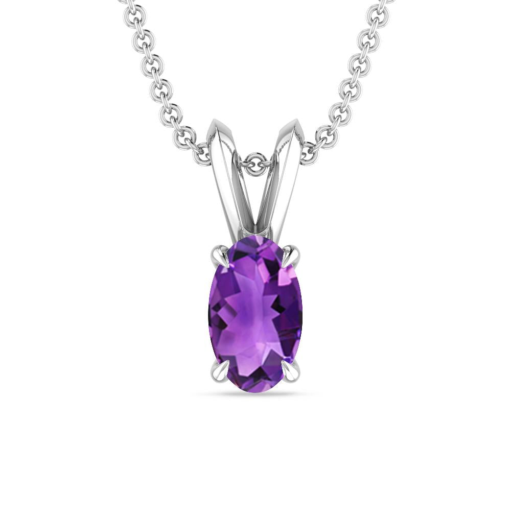 White Gold - Amethyst