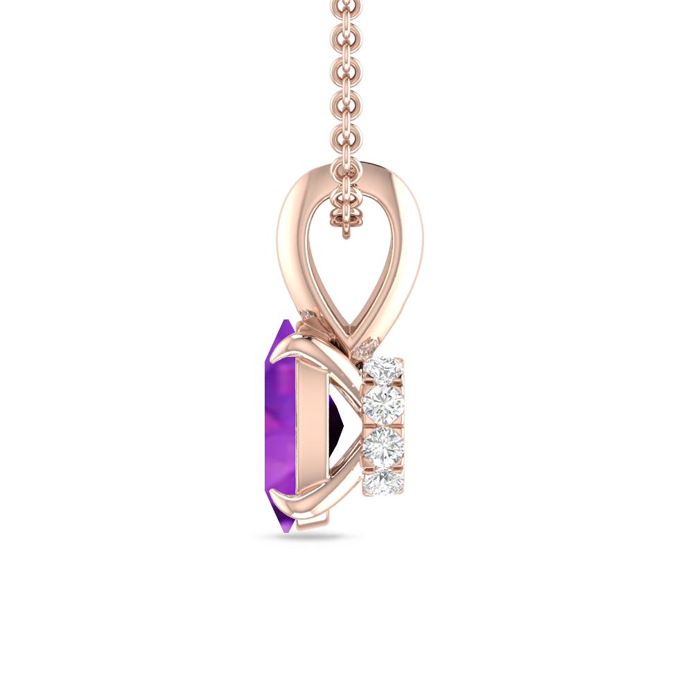 Rose Gold - Amethyst