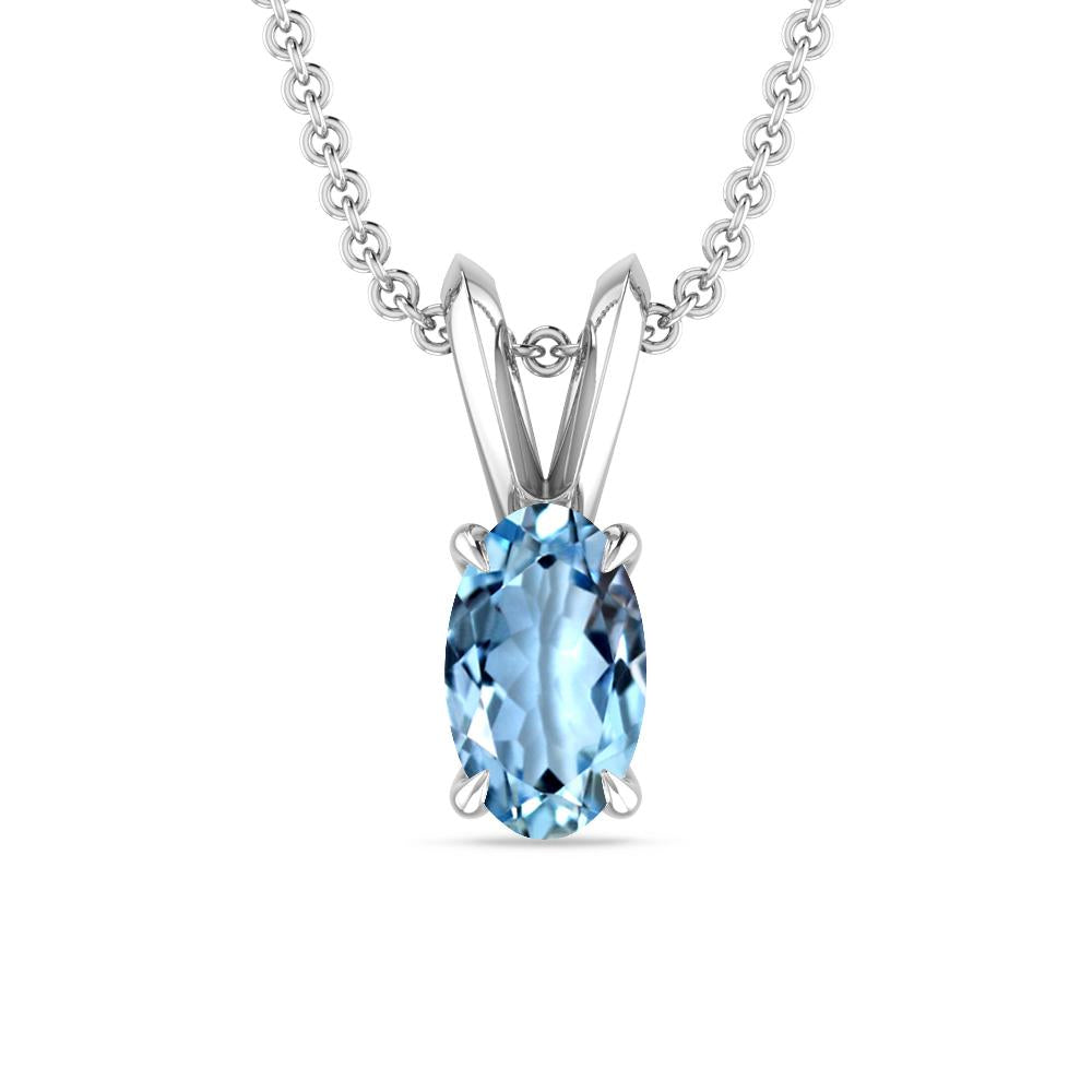 White Gold - Aquamarine