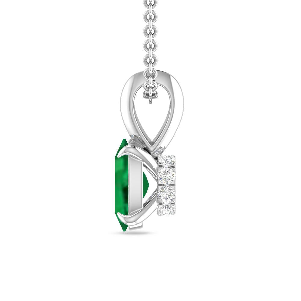 White Gold - Emerald