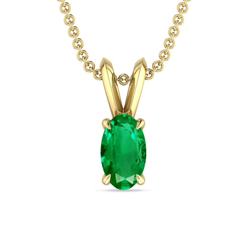 Yellow Gold - Emerald