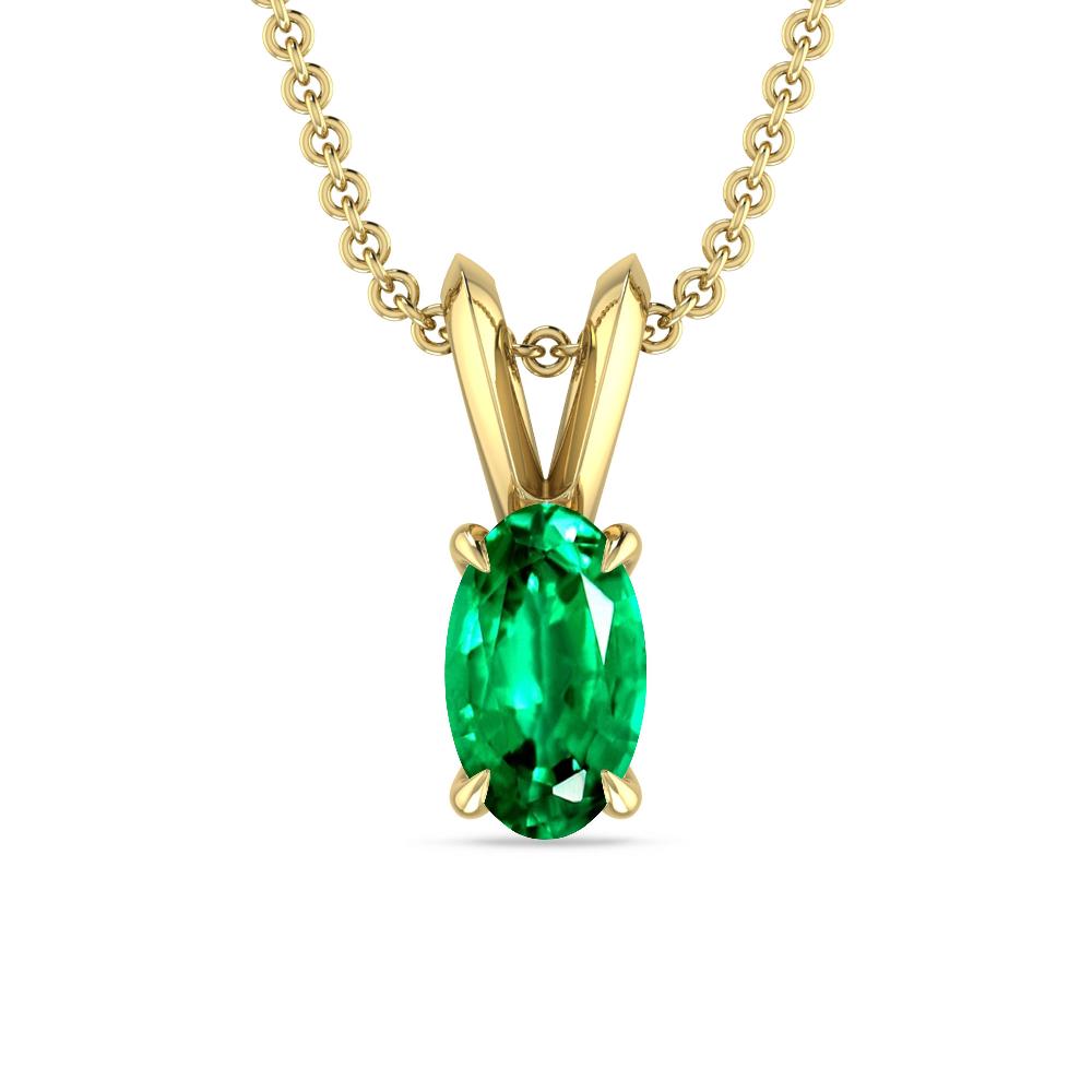 Yellow Gold - Emerald