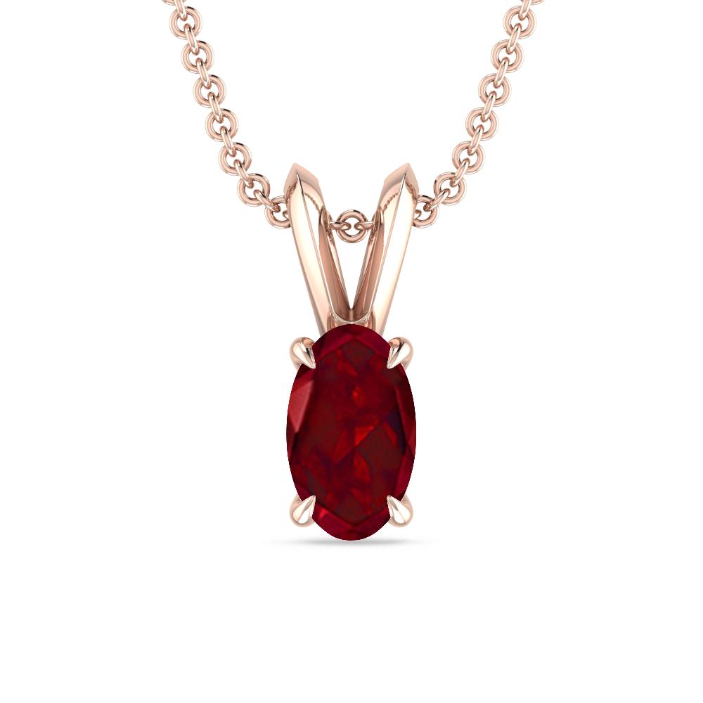 Rose Gold - Garnet