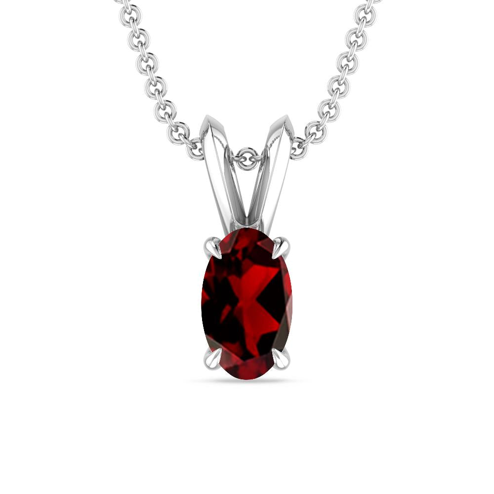 White Gold - Garnet