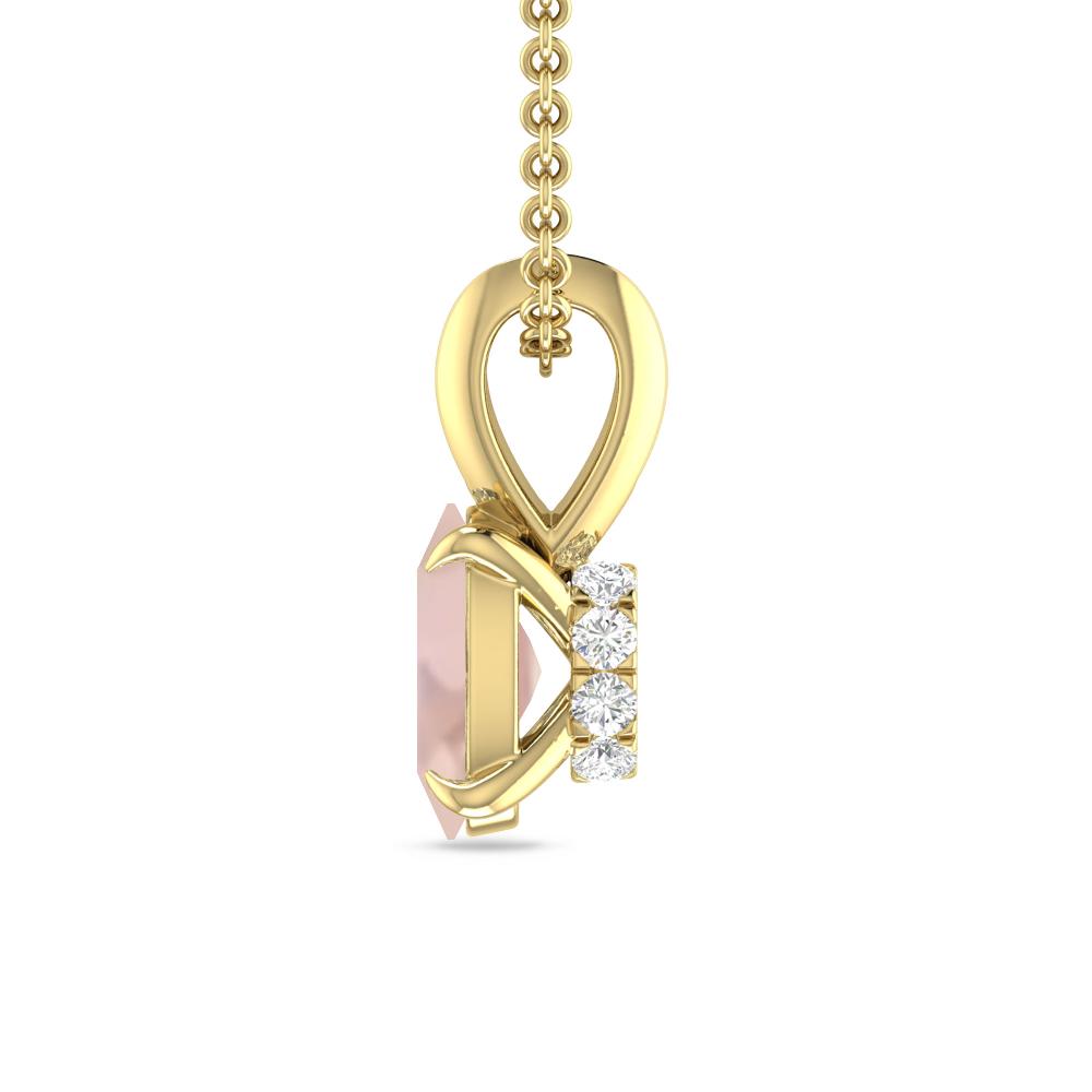 Yellow Gold - Morganite