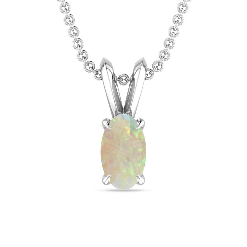 White Gold - Opal