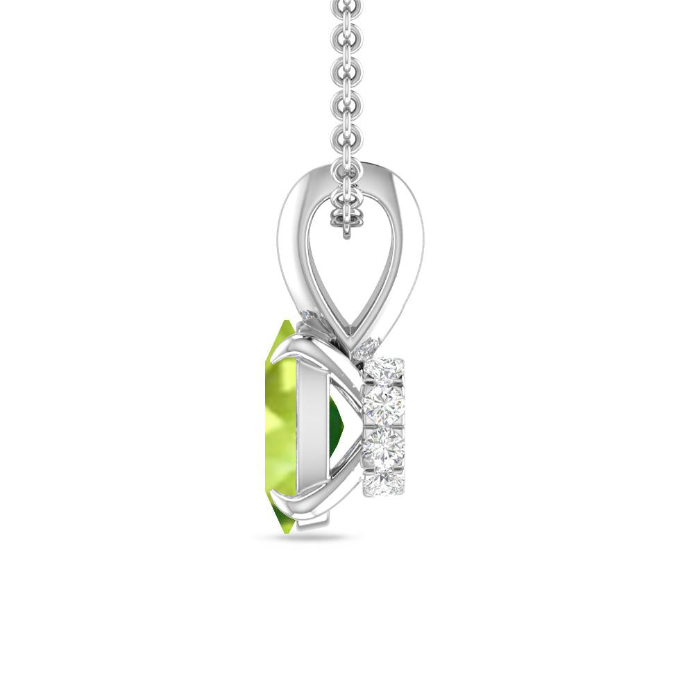 White Gold - Peridot