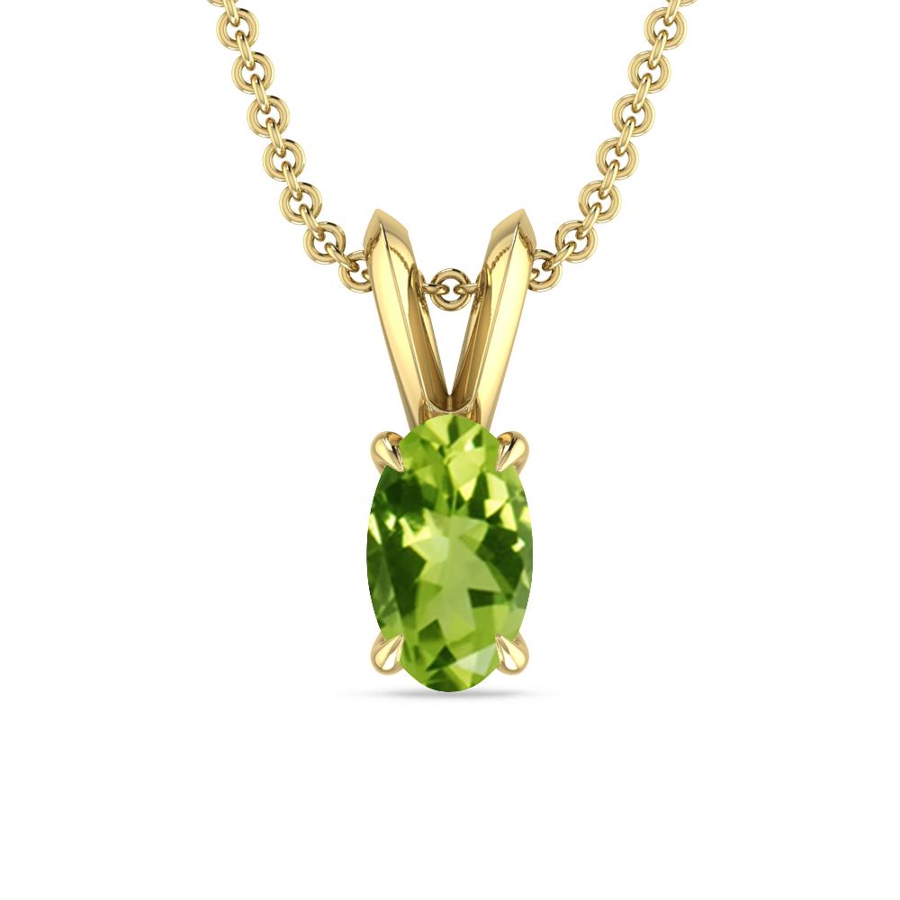 Yellow Gold - Peridot