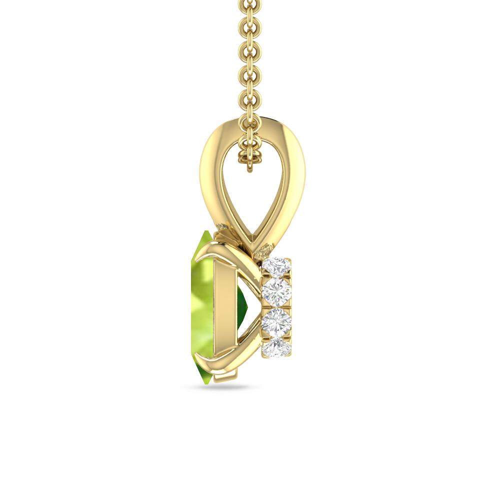 Yellow Gold - Peridot