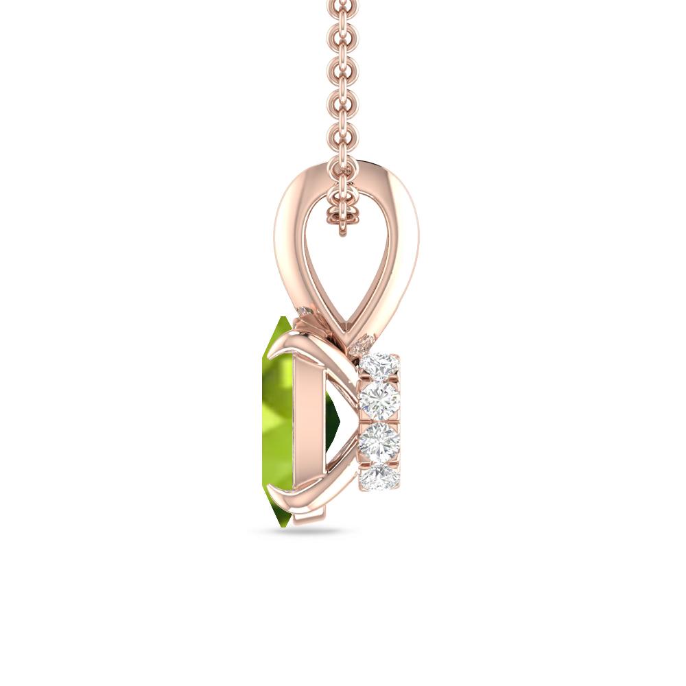 Rose Gold - Peridot