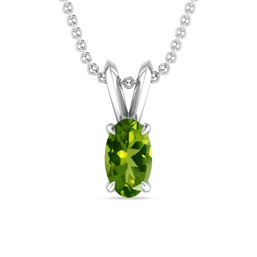 White Gold - Peridot