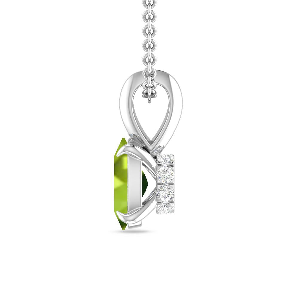 White Gold - Peridot