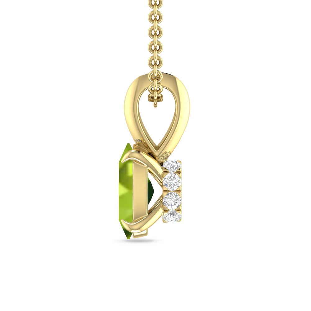 Yellow Gold - Peridot