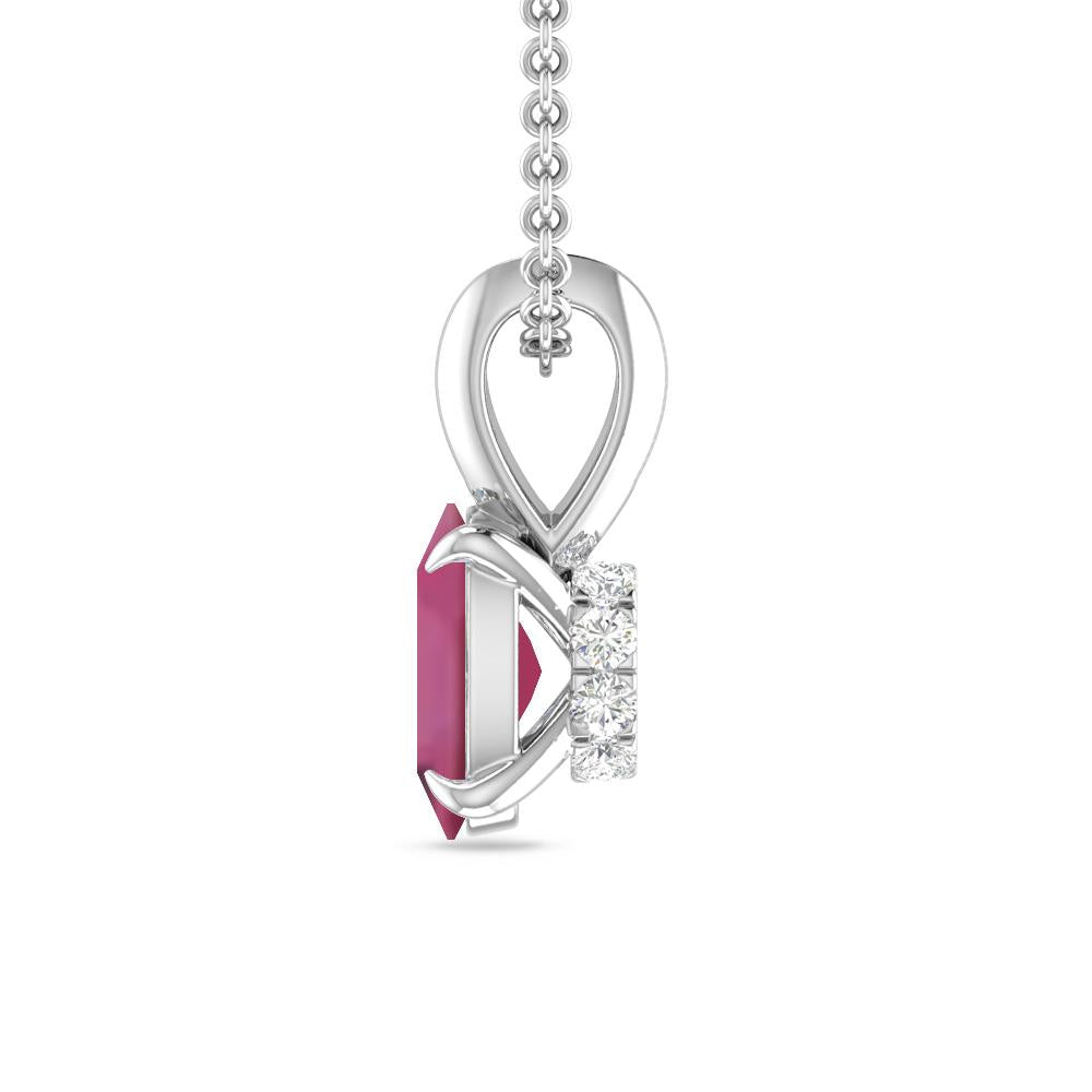 White Gold - Pink Tourmaline