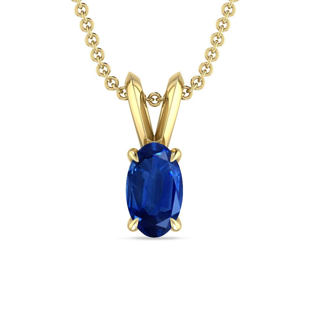 Yellow Gold - Sapphire