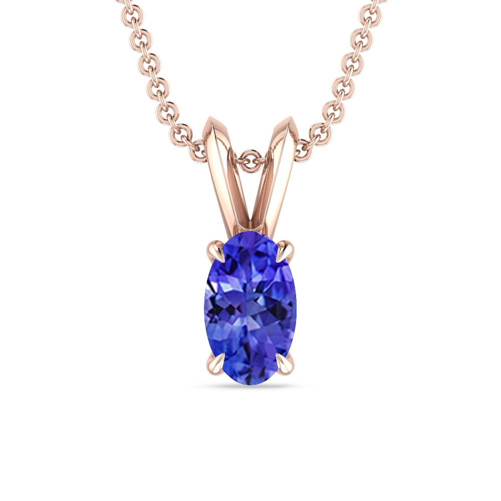 Rose Gold - Tanzanite