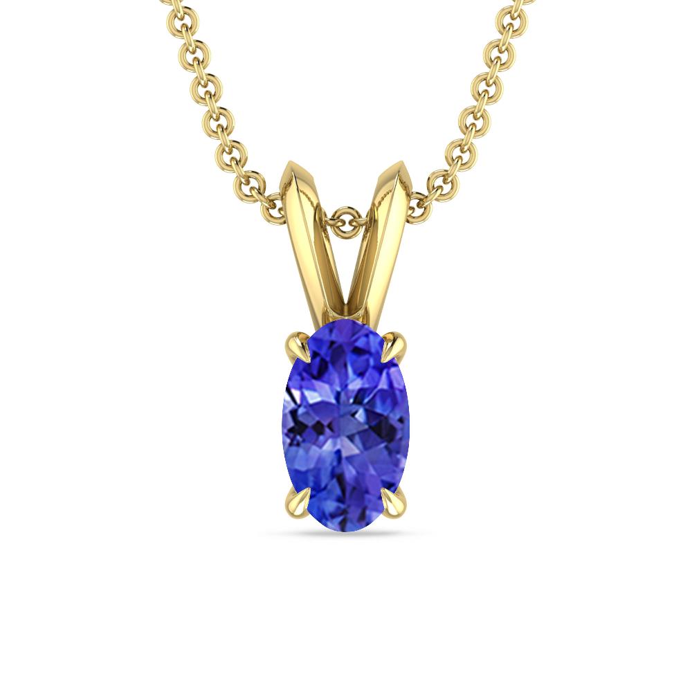 Yellow Gold - Tanzanite