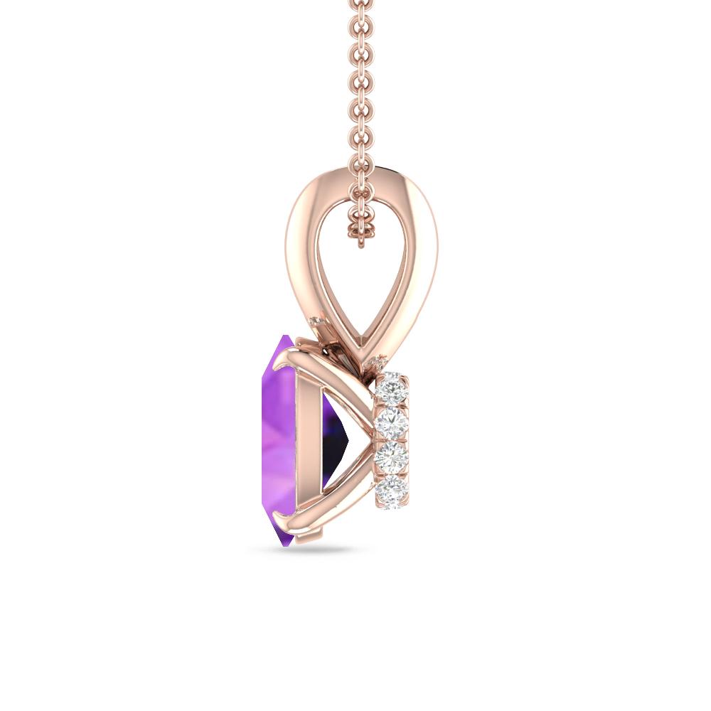 Rose Gold - Amethyst